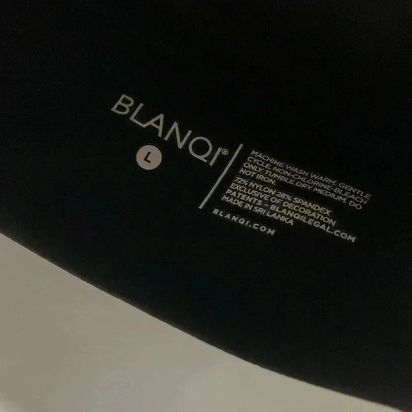 BLANQI  black bra - Picture 2 of 3